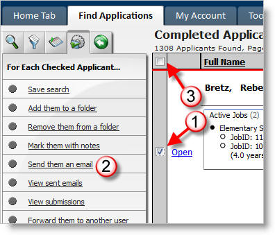 Batch Actions & Tools Options